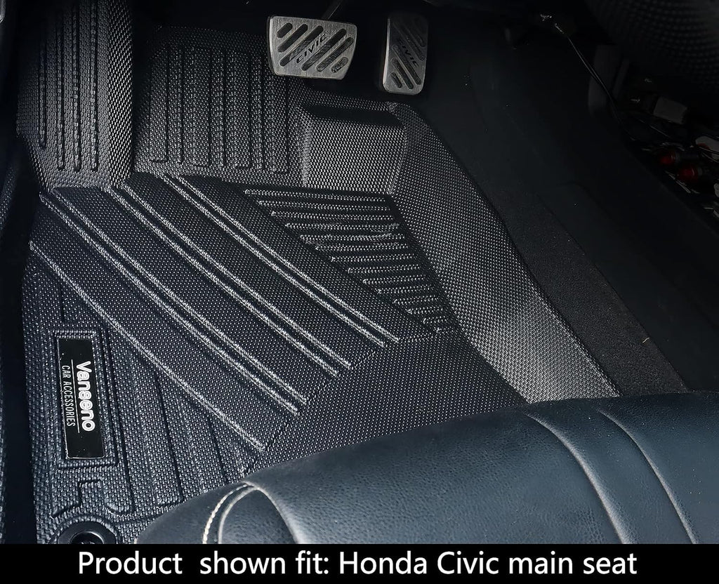 Black All-Weather Car Floor Mats & Cargo Trunk Liners Set M495903