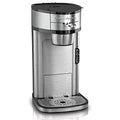 Single Serve Coffee Maker, Stainless Steel W76074