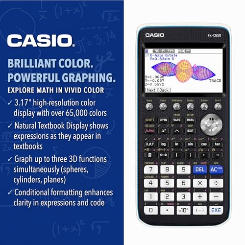 Color Graphing Calculator with 3D Graph & Python Z329663