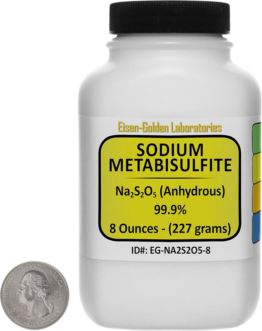Sodium Metabisulfite 99.9% ACS Grade Powder 8 Oz N901