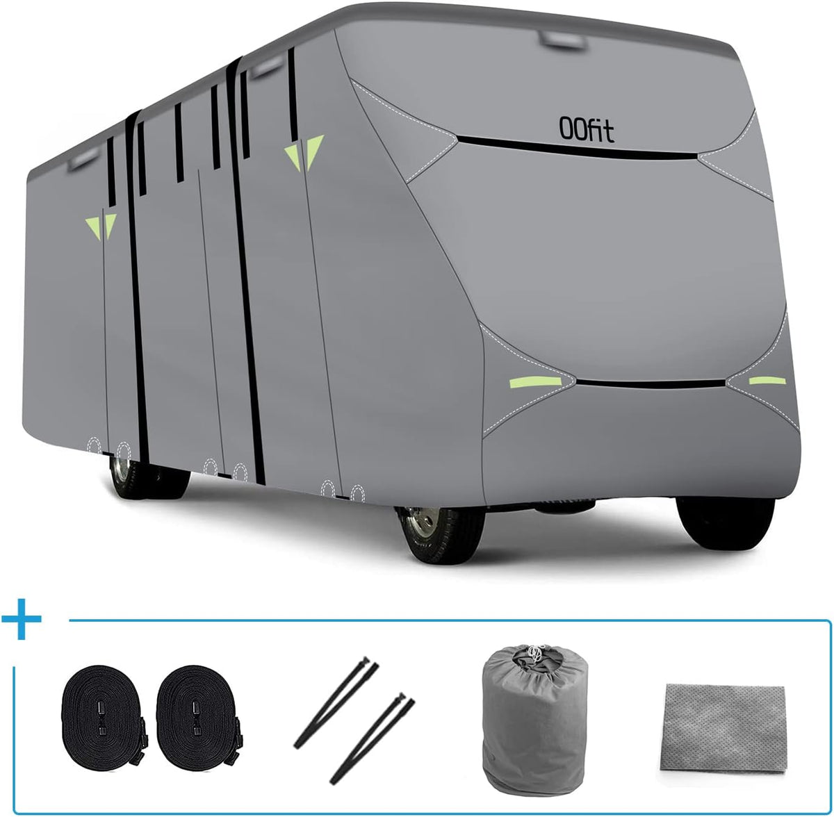 Upgraded 5-ply Class C RV Cover Fits 23'-26' RVs J352347