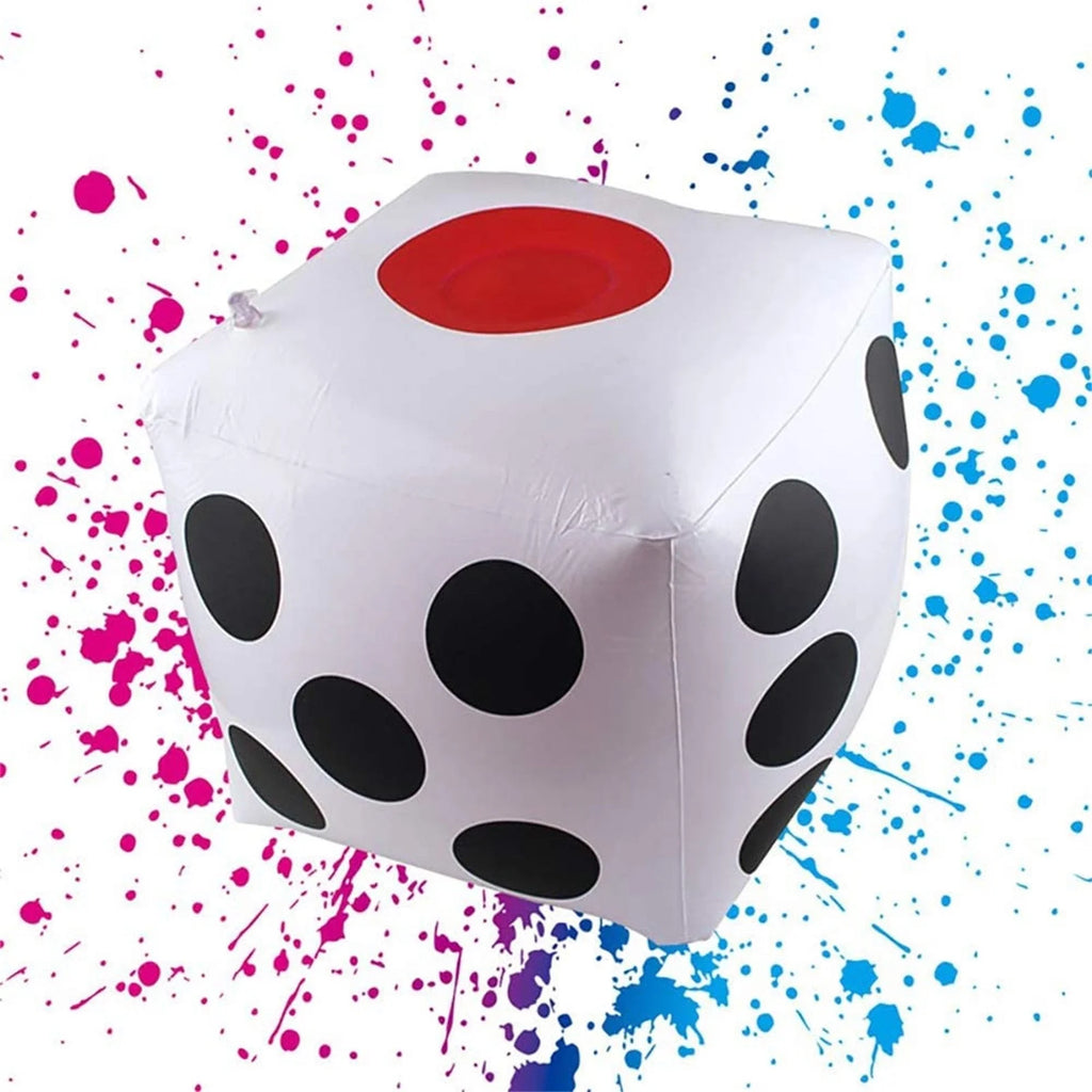 Inflatable Dice Set 13 Inch Outdoor Game Decorations Z183456