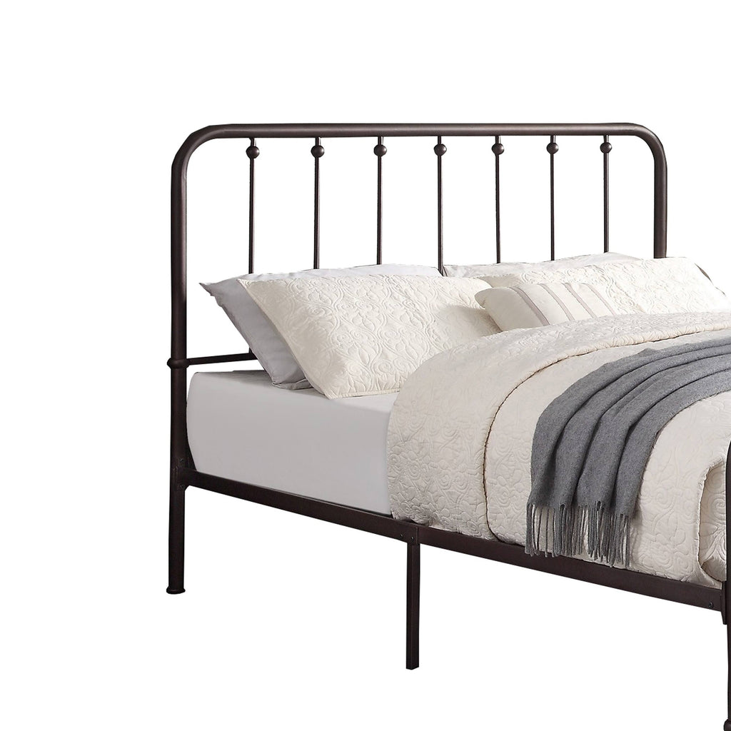 Antique Bronze Metal Full Bed Z834