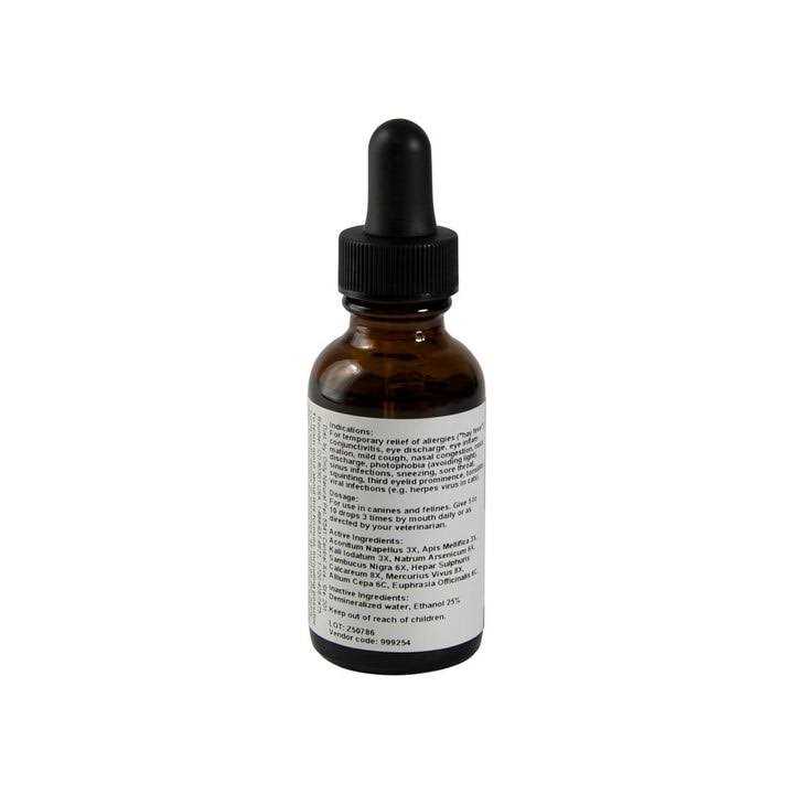 Natural Pet Eye & Upper Respiratory Homeopathic Remedy J119