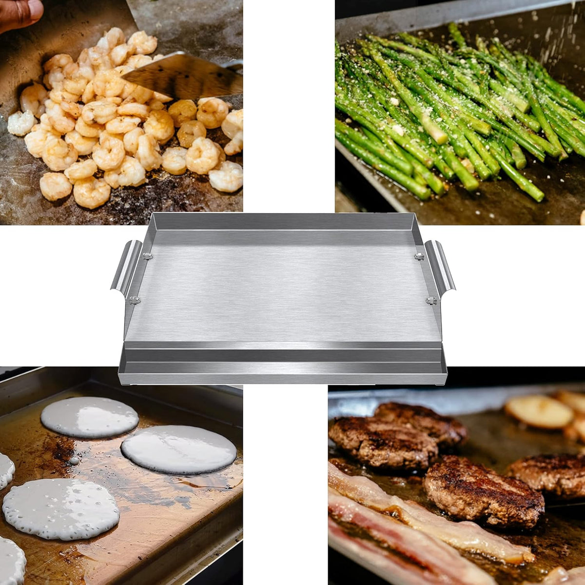 22X16-IN Stainless Steel Grill-top Griddle N983