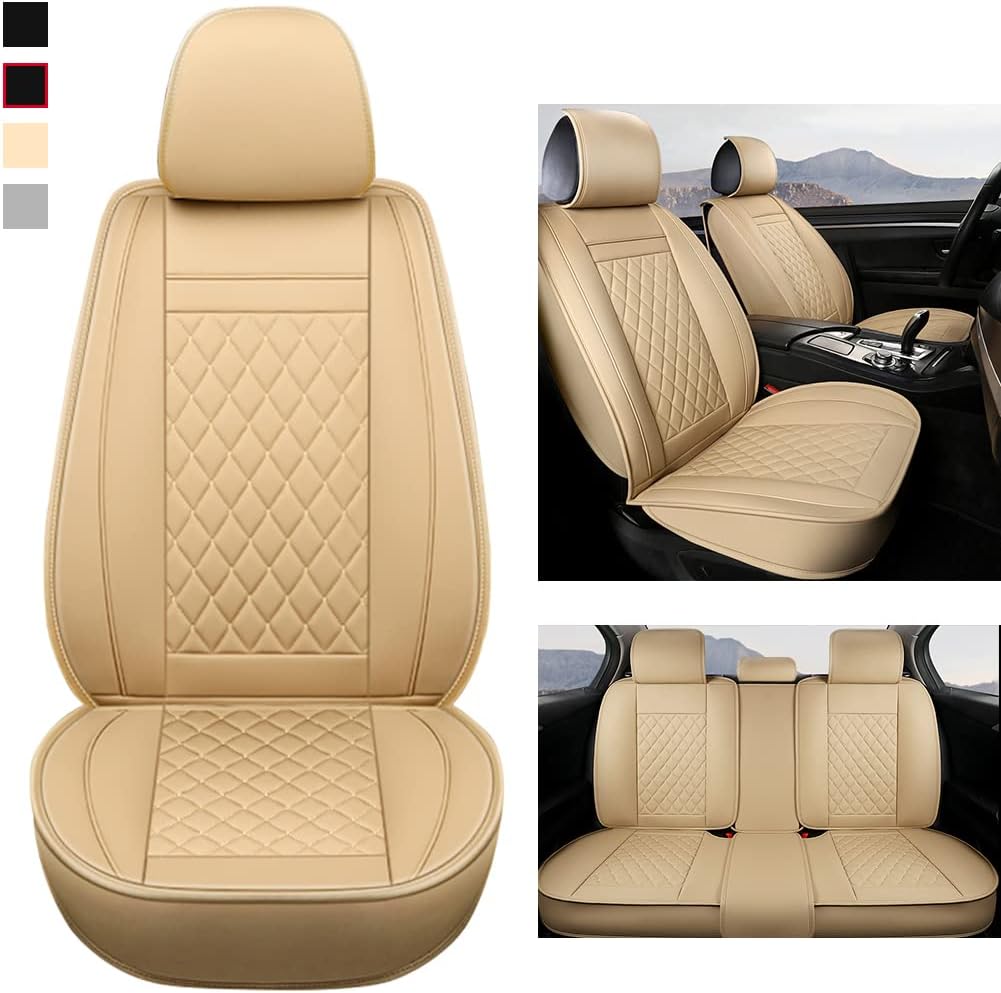 Beige Front Car Seat Covers R18403