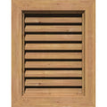 Unfinished Functional Vertical Gable Vent D310542