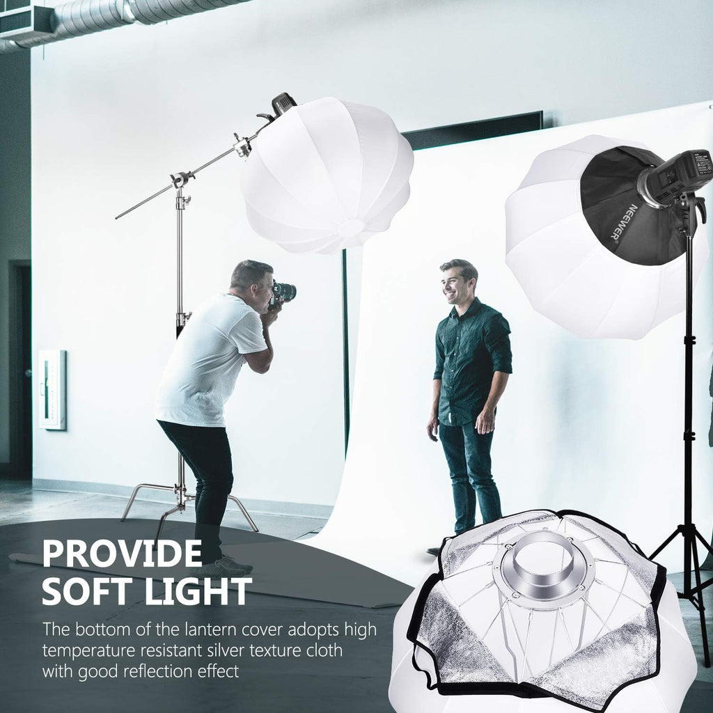 Globe Lantern Softbox Diffuser 32''/80cm Bowens Mount, Pack of 2 W29190