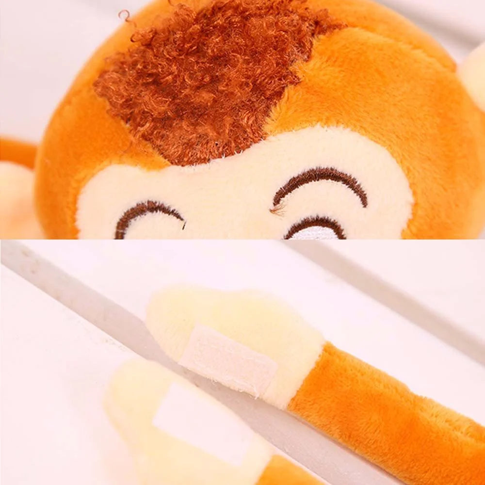 Brown Long-Arm Monkey Plush Doll F98033