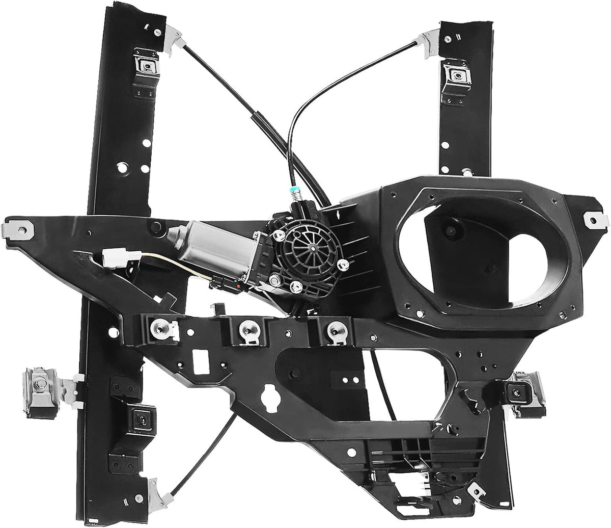 Power Window Regulator with Motor and Panel for Ford Expedition Lincoln Navigator 2007-2017 Front Left Driver Side R28157