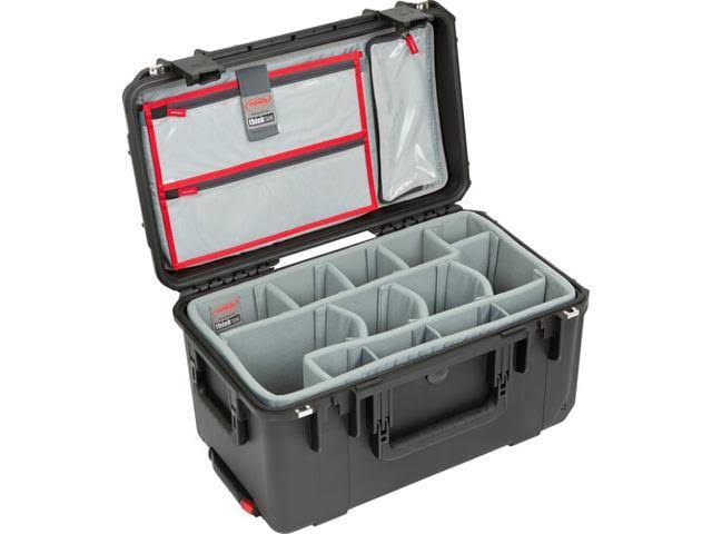 Wheeled Utility Case with Photo Divider Insert K165