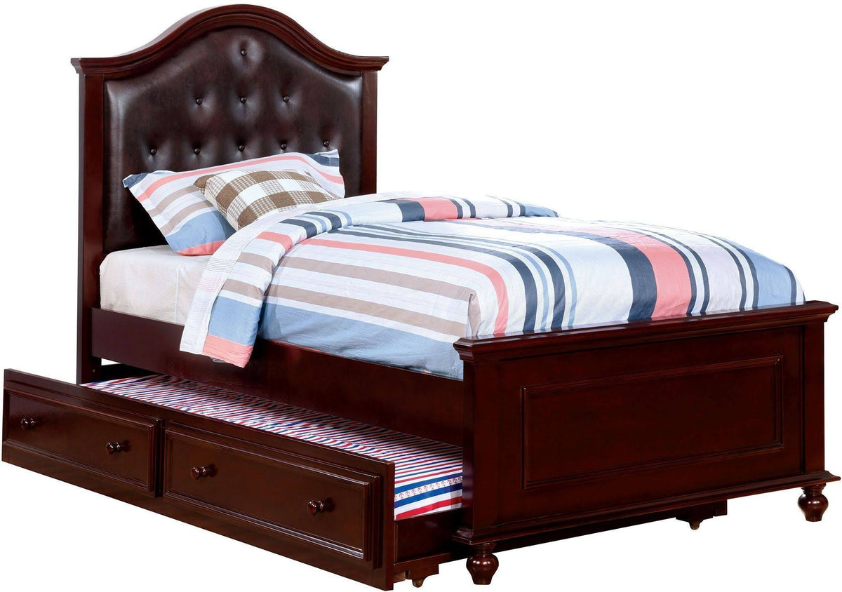 Dark Walnut Full Bed F692270