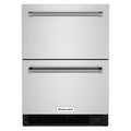 Undercounter Double Drawer Refrigerator Freezer C151