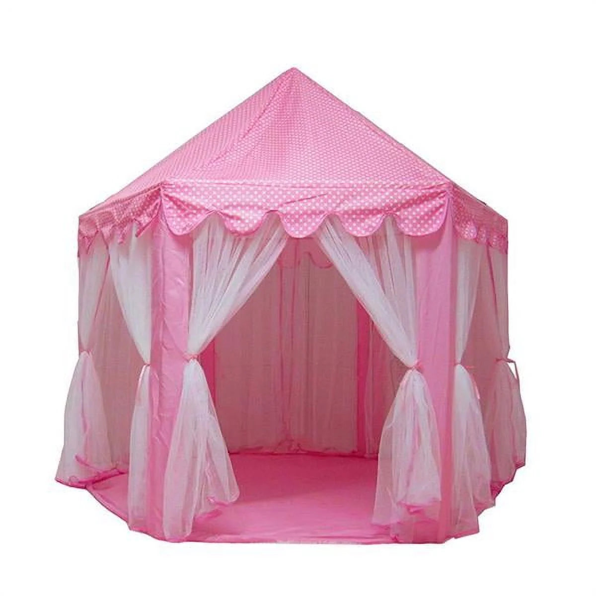 Princess Tent Large Playhouse Kids Castle Play Tent with Led Lamps V8012