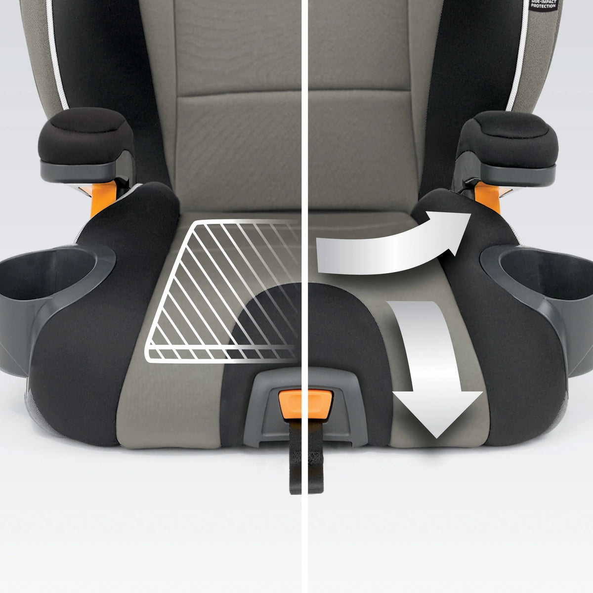 2-in-1 Belt Positioning Booster Car Seat S664732