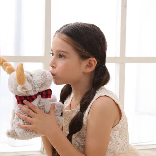 Gray Moose Plush Stuffed Animal M811015