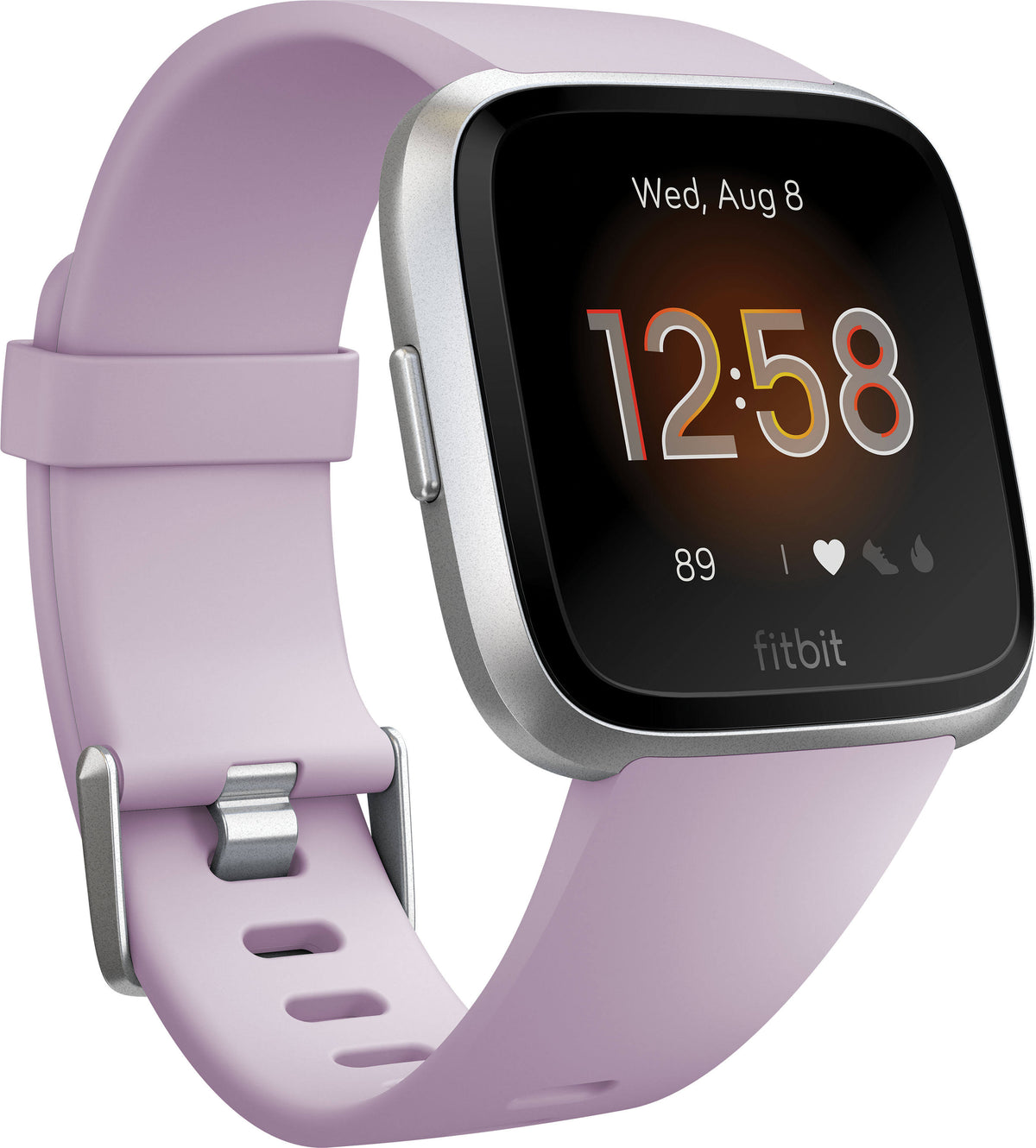 Lilac Silver Aluminum Smartwatch D431958