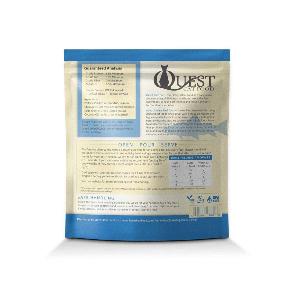 Freeze-Dried Cat Food Nuggets P40924