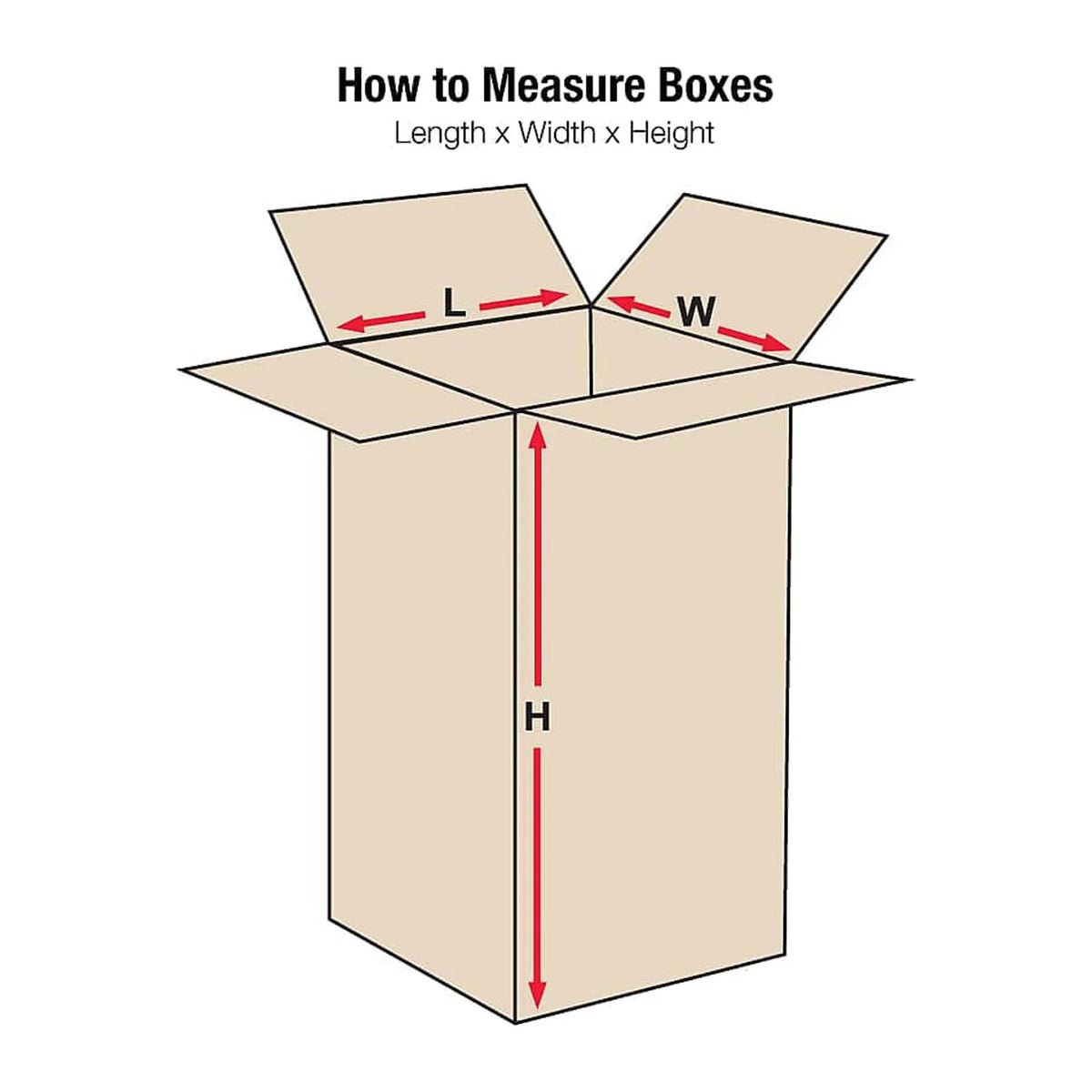 Tall Corrugated Boxes 5" x 5" x 60" Kraft 20/Bundle L1037