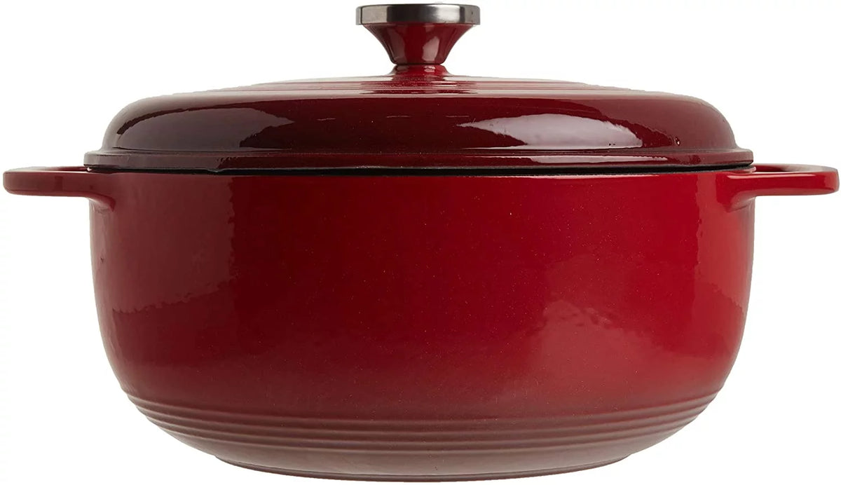 Enameled Cast Iron Dutch Oven 6-Quart Red T28318