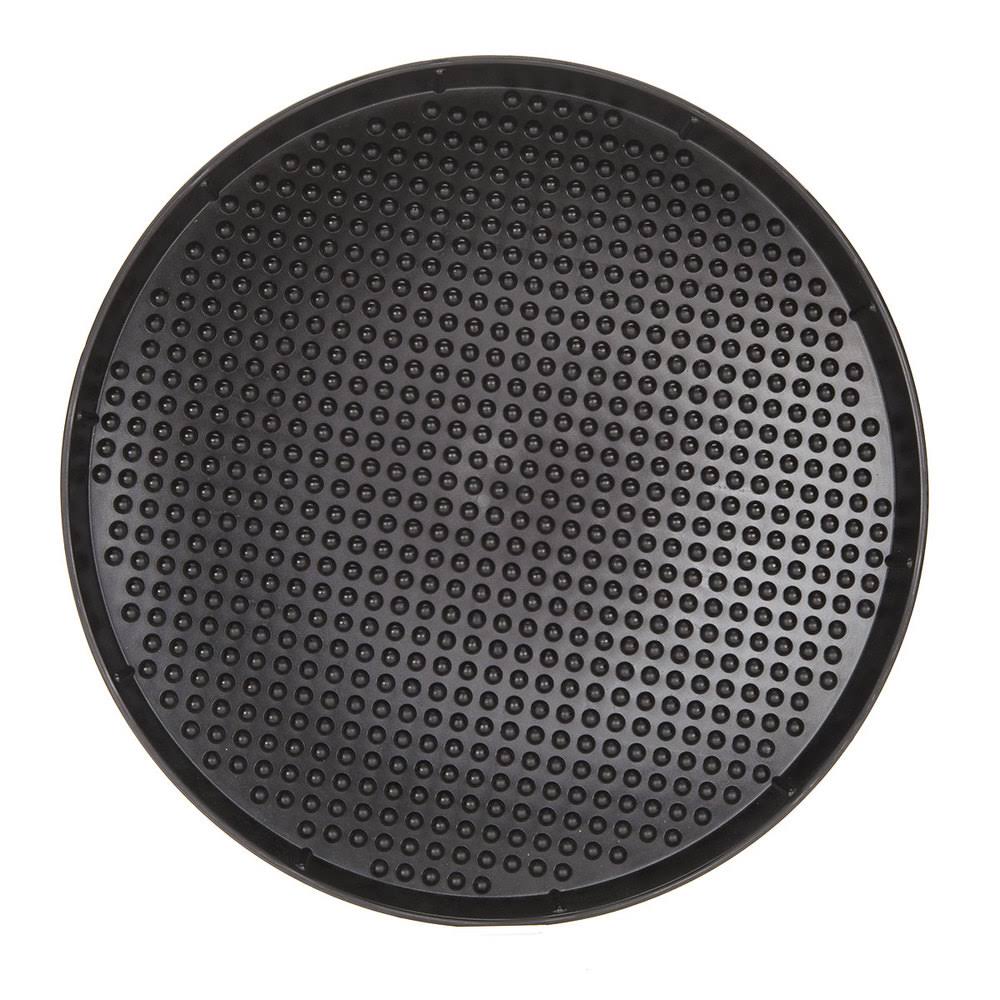 Charcoal Polypropylene Pizza Tray D3323