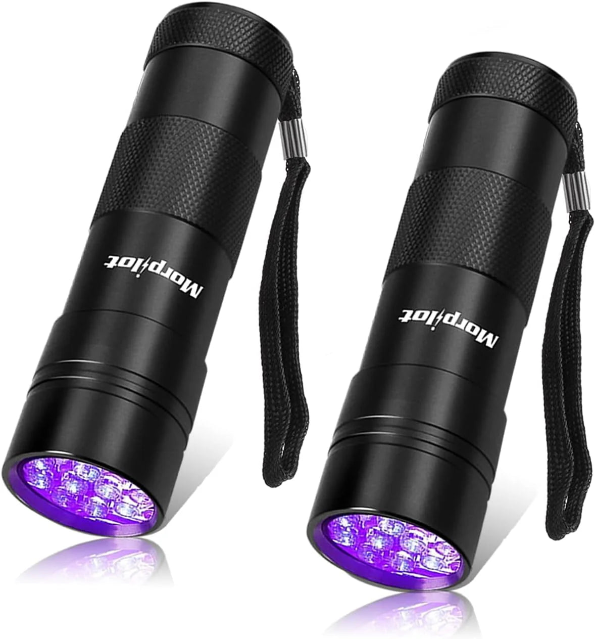 Multifunctional UV Flashlight 12Leds Ultraviolet Blacklight U557