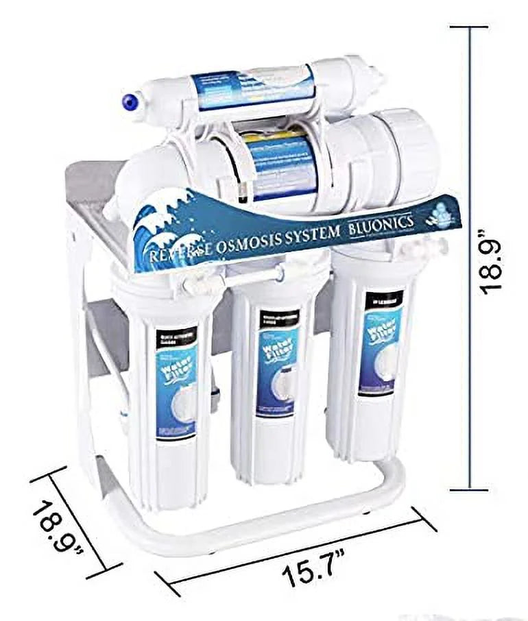 5 Stage Reverse Osmosis Under Sink Water Purifier H550