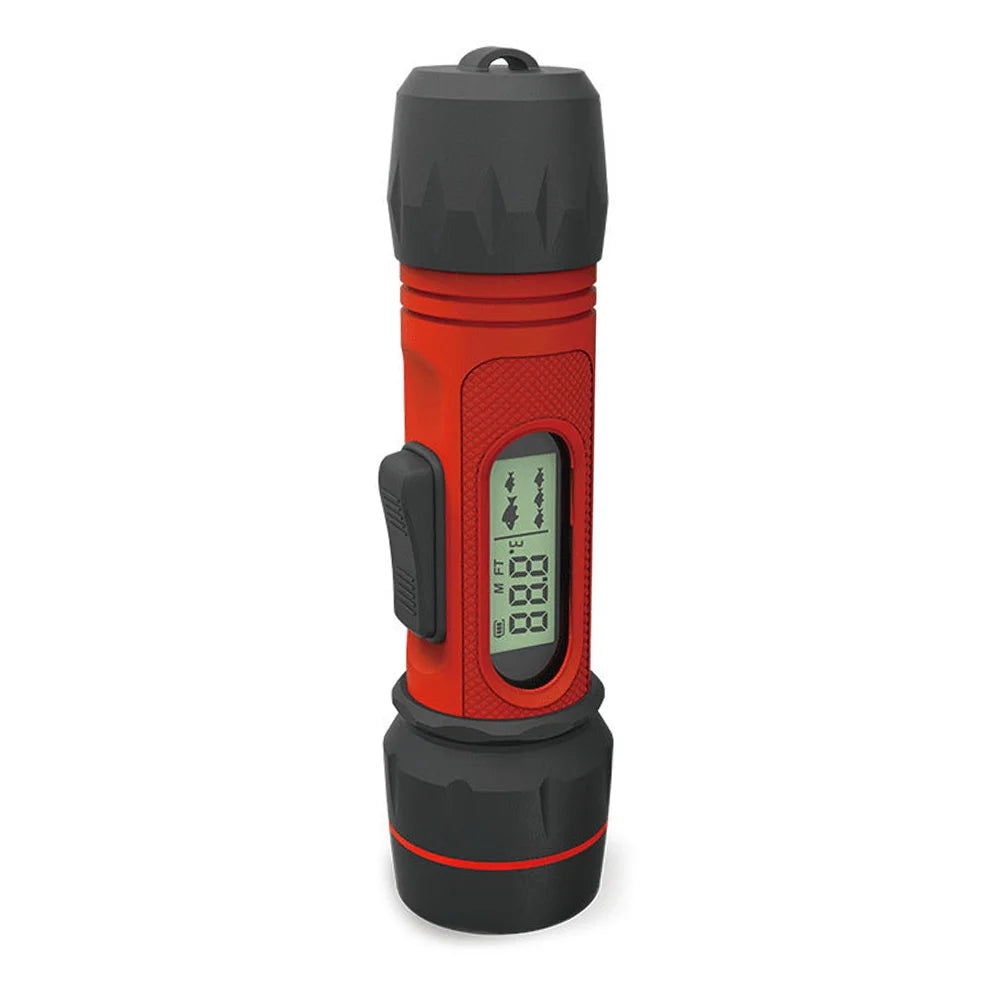 Arealer Sonar Ice Fishing Fishfinder with LED Underwater Light Wireless Handheld Fishfinder with 0.8-90m Detection Depth J880985