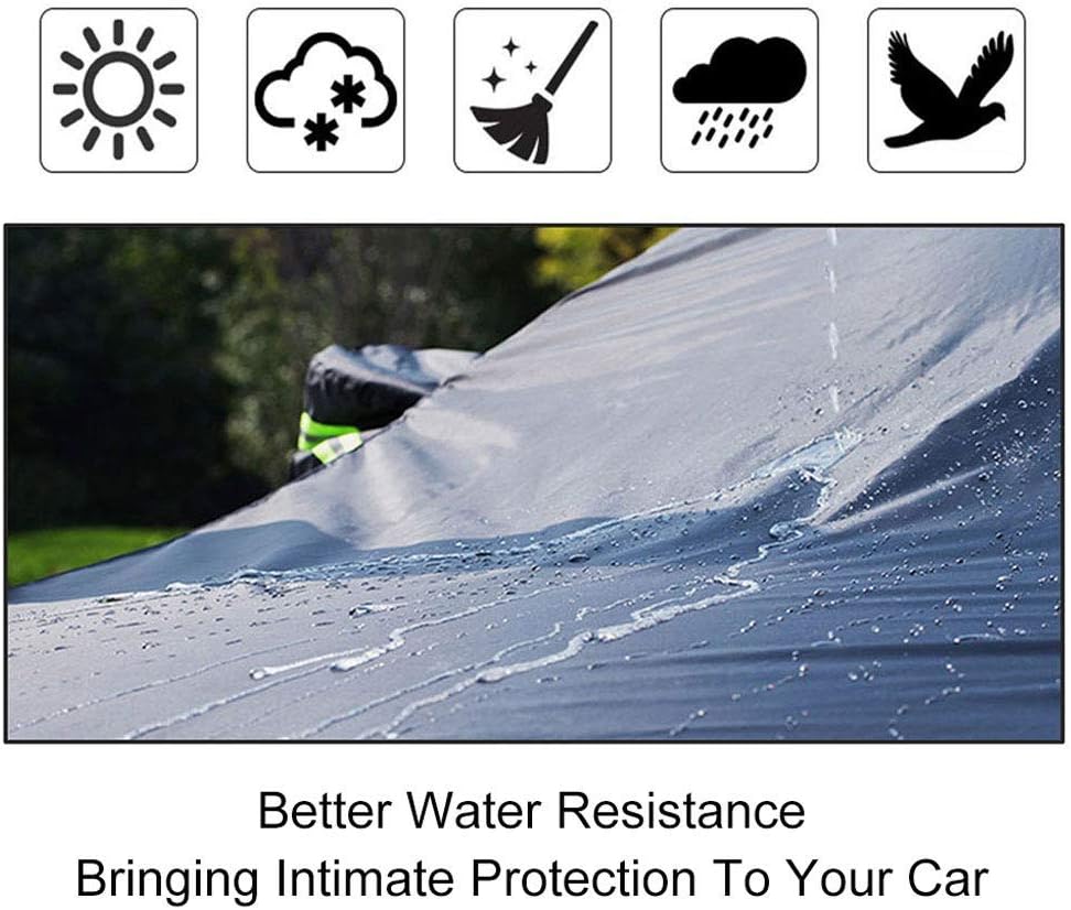 All Weather Waterproof Car Cover with Storage Bag J6343
