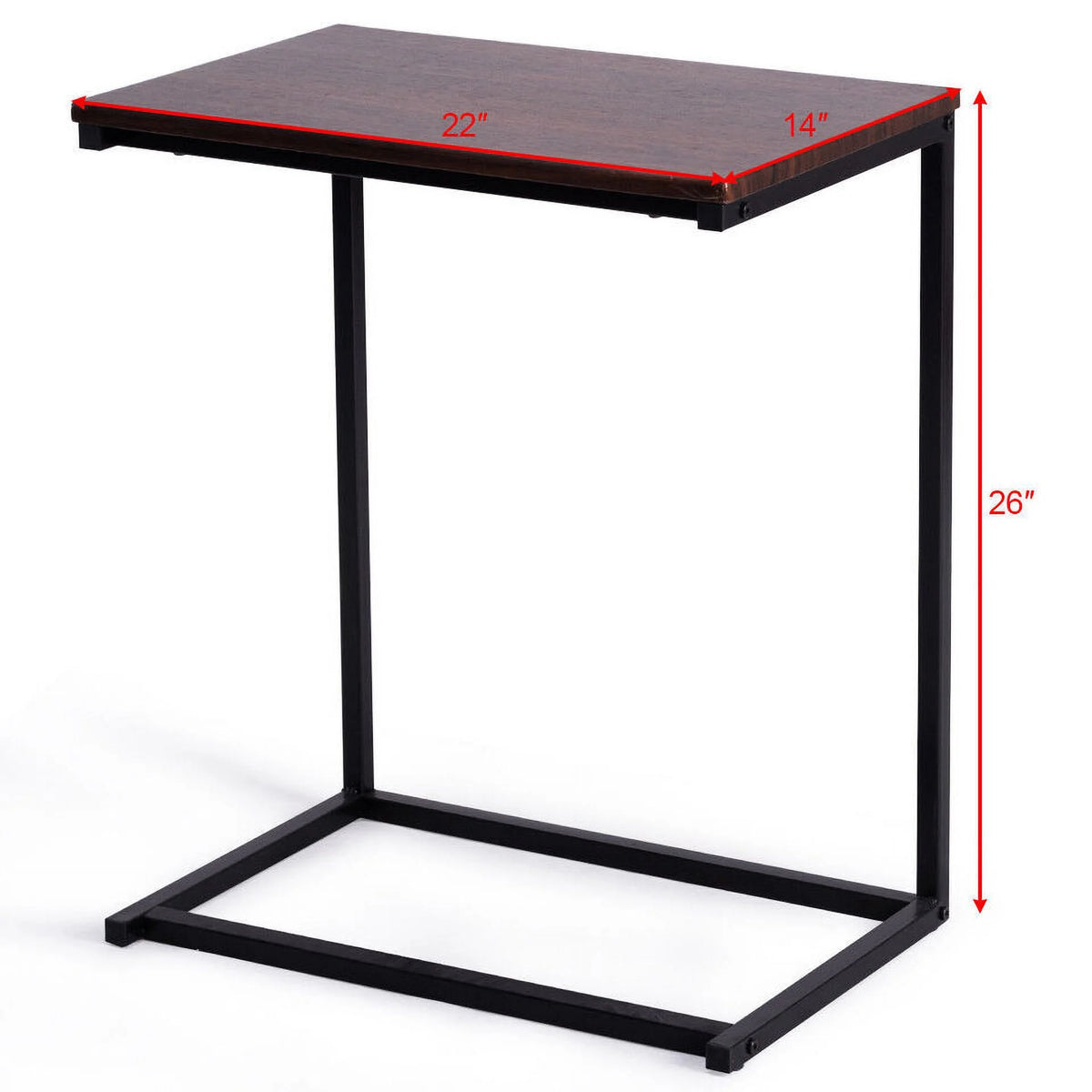 26" Laptop Holder Sofa Side End Table Y701