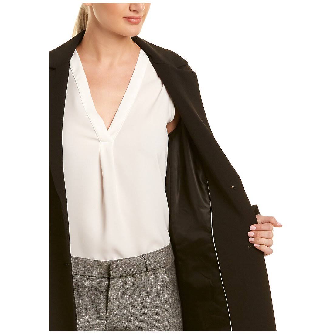 Black Xs Single-Breasted Coat U796272