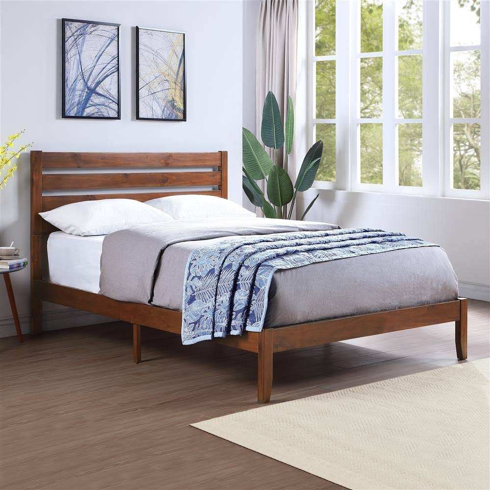 Queen Size Brown Bed Frame G935315
