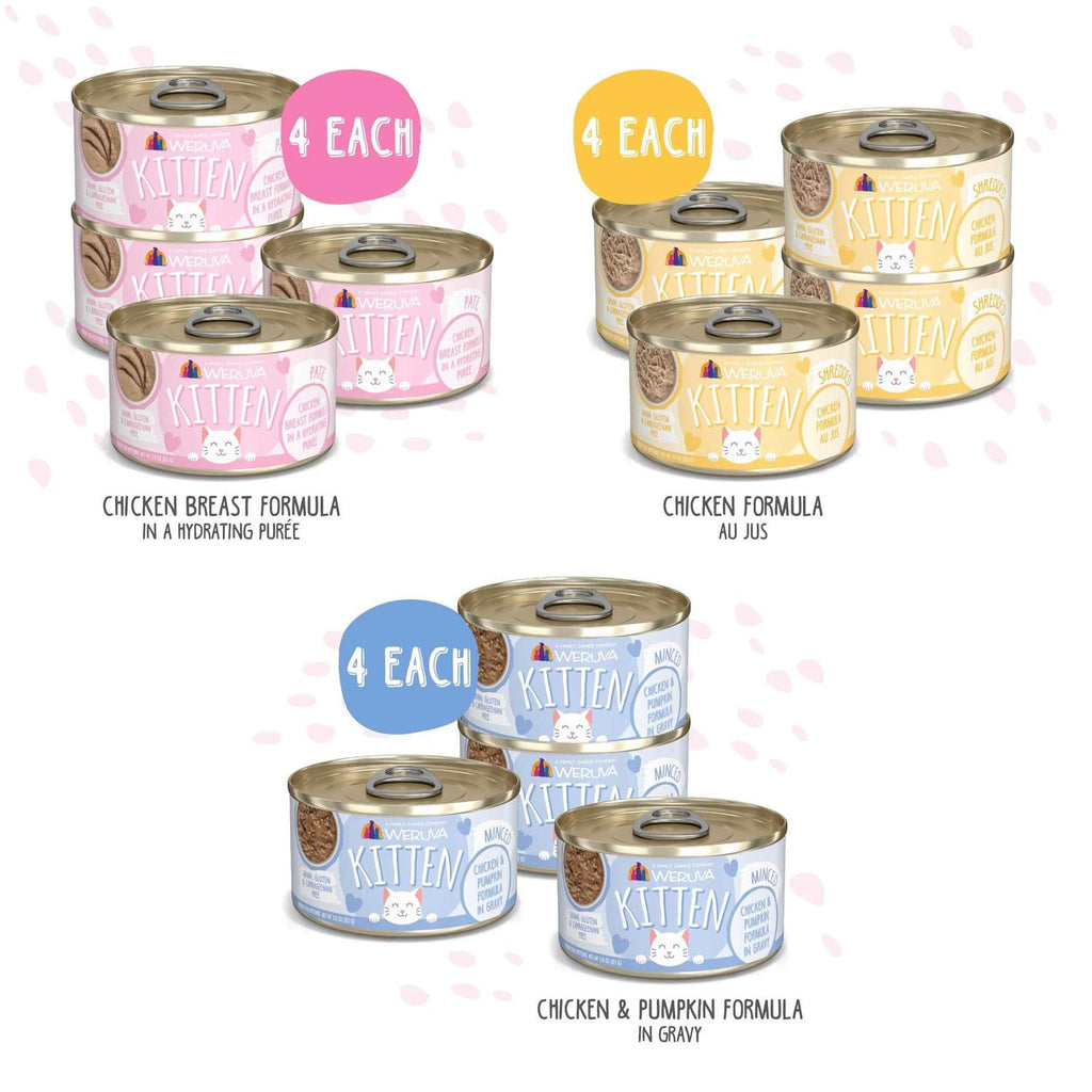 Kitten Cat Food Variety Pack X208