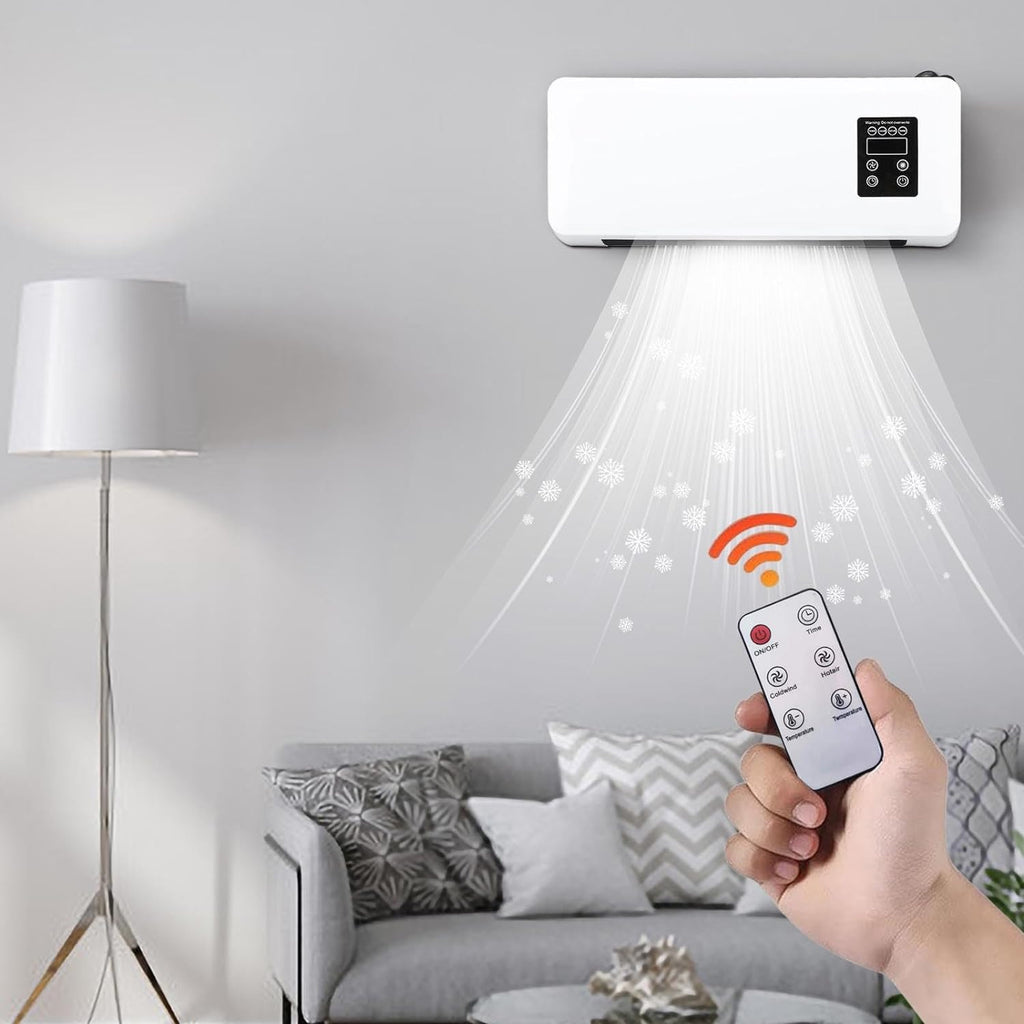 Wall Mounted Air Conditioner & Heater with Remote Control B221