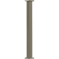 6x22 x 10 Aluminum Column, Round Shaft, 2 Halves Included E394881