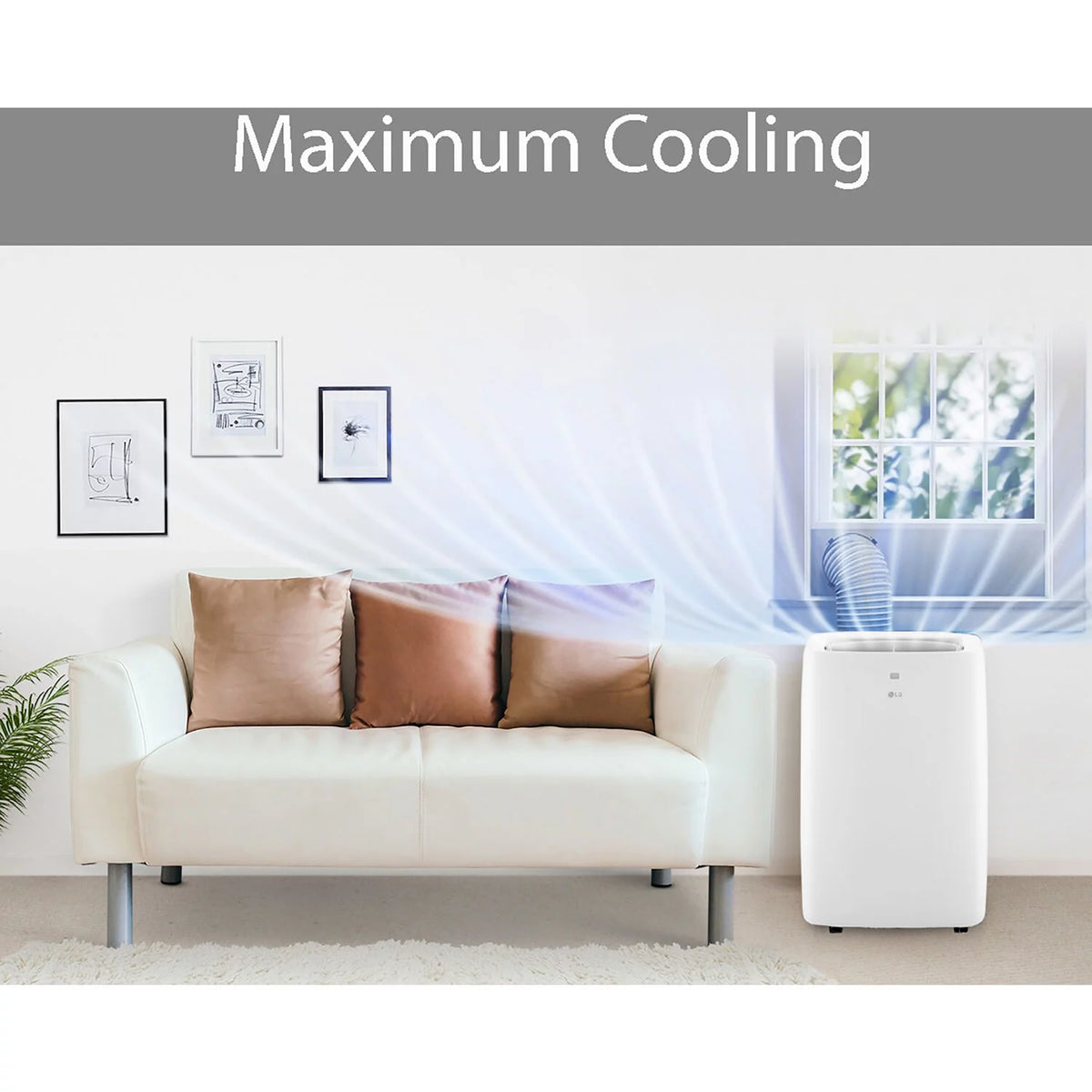 6,000 BTU Portable Air Conditioner D8524