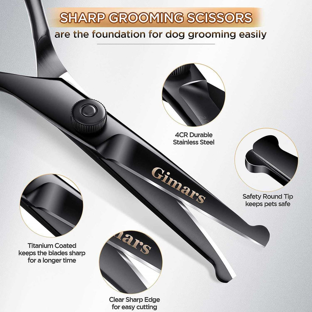 6 in 1 Dog Grooming Scissors Stainless Steel X6921
