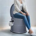 Portable Camping Toilet with Lid F503642