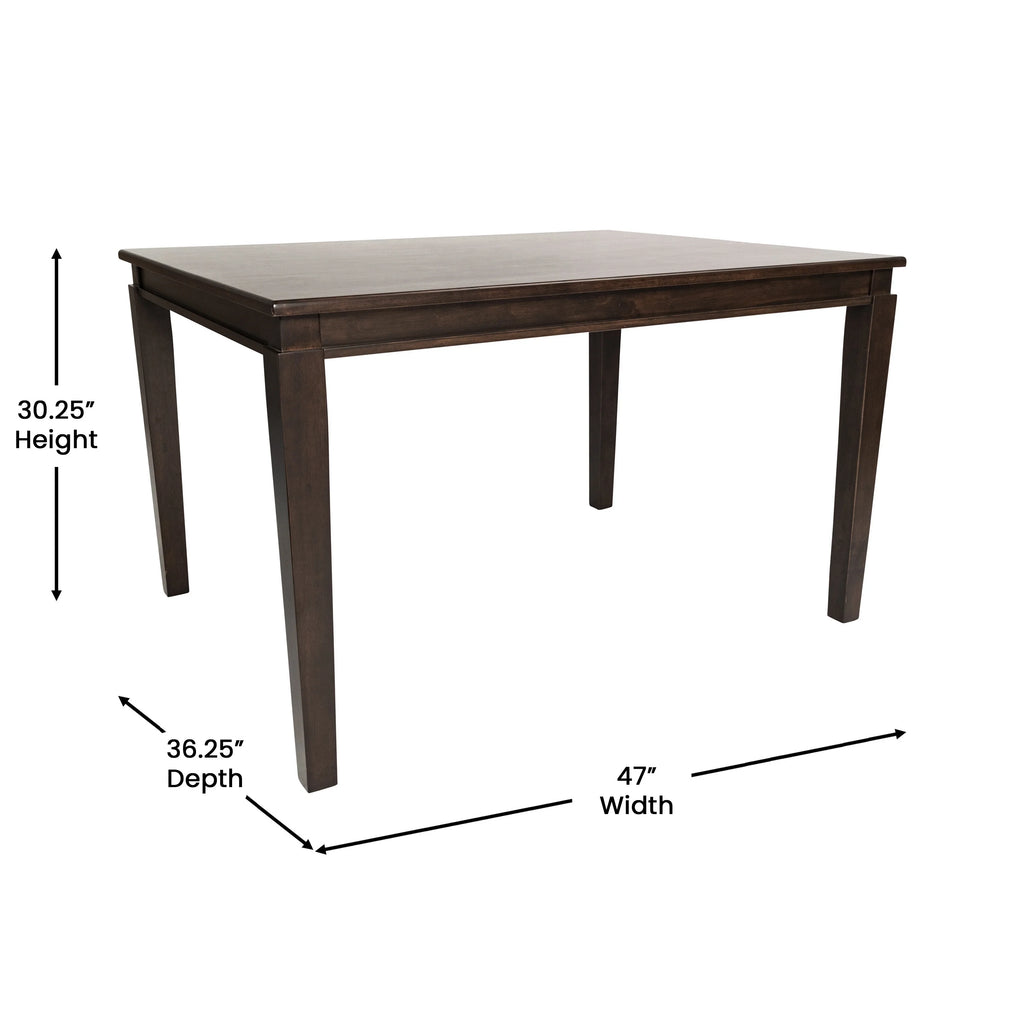 47" Solid Wood Dining Table O94349