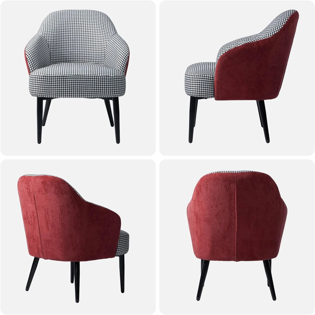 Houndstooth Upholstered Accent Chair N724