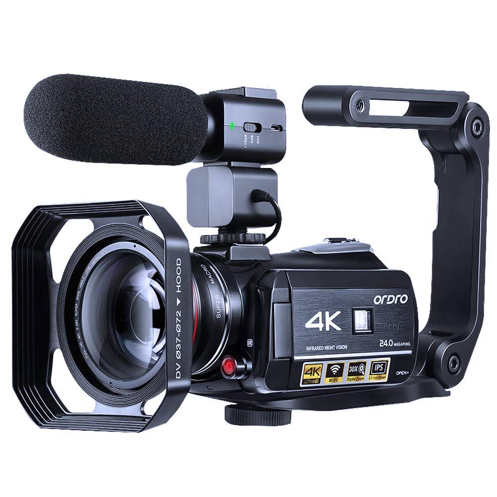 4K Ultra HD Video Camera 1080p 60fps IR Night Vision Camcorder P201570