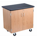 Black Mobile Storage Cabinet L406171