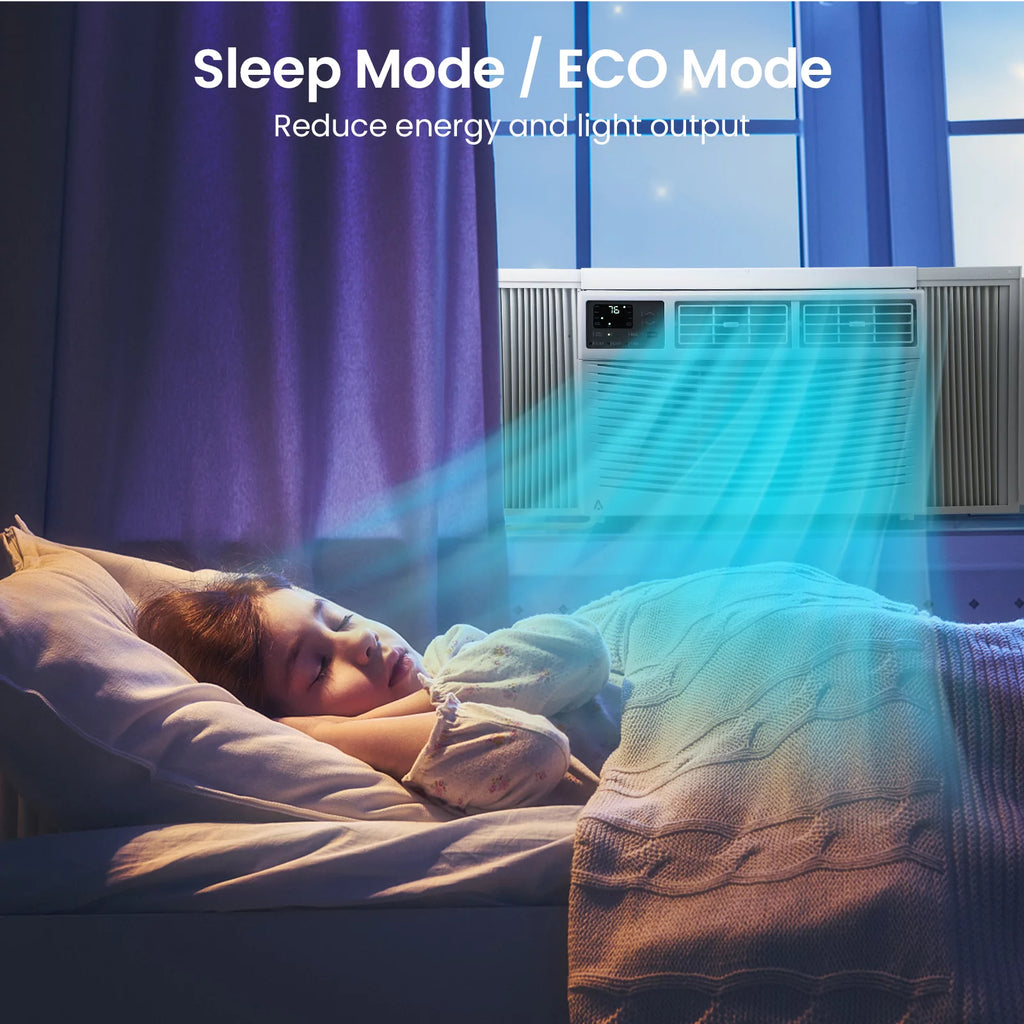 8000 BTU Smart Window Air Conditioner Y8827