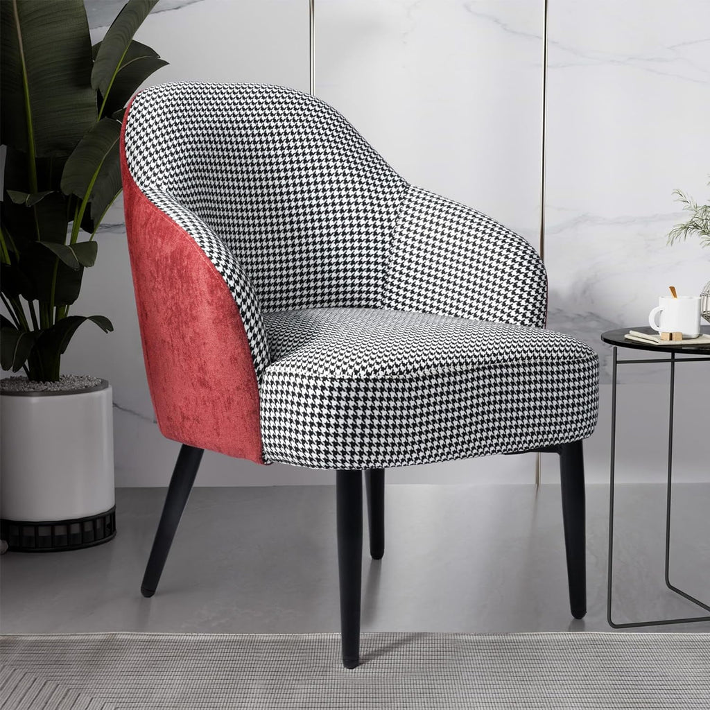 Houndstooth Upholstered Accent Chair N724