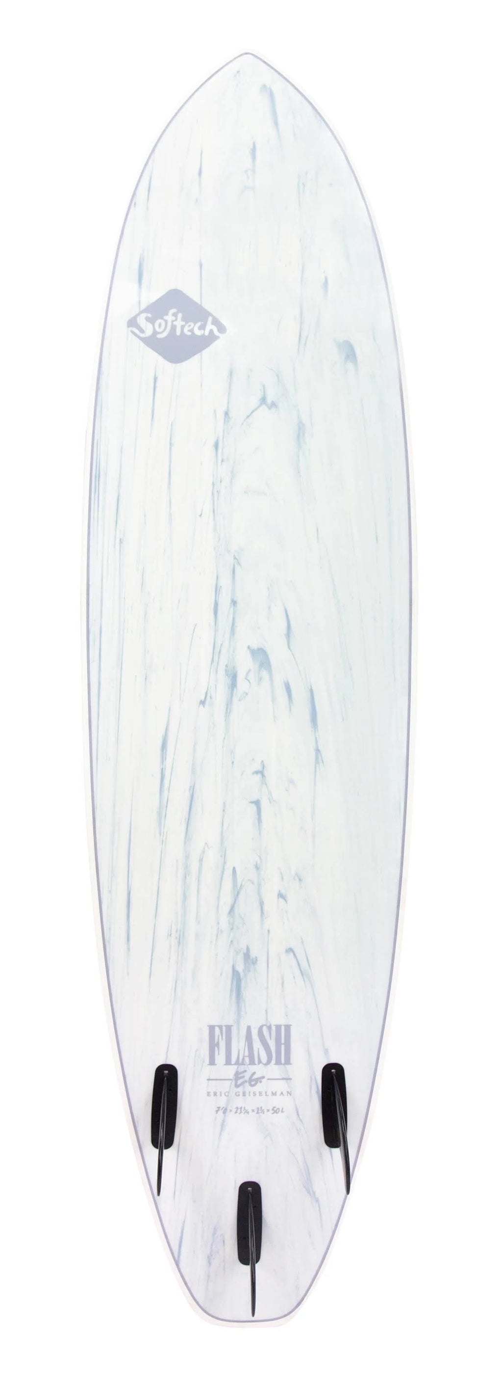 White Marble Soft Surfboard Q81988