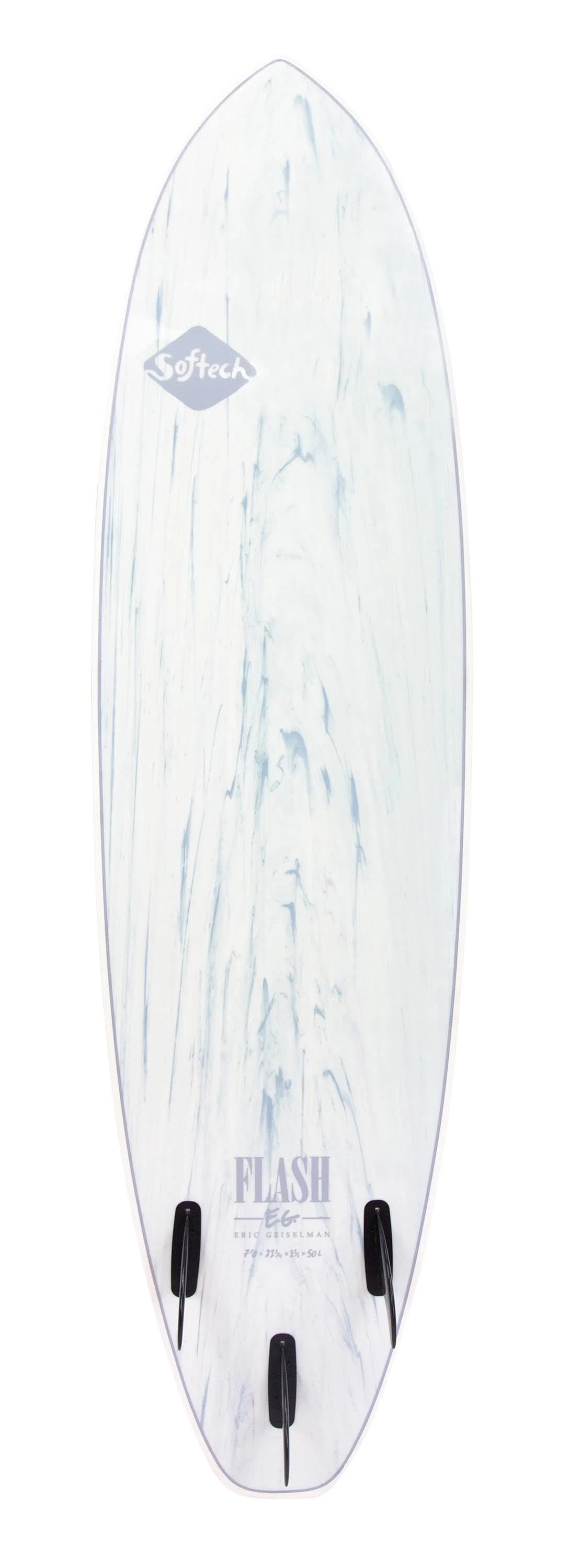White Marble Soft Surfboard Q81988