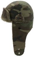 Camo Olive Faux Fur Trapper Hat L69594