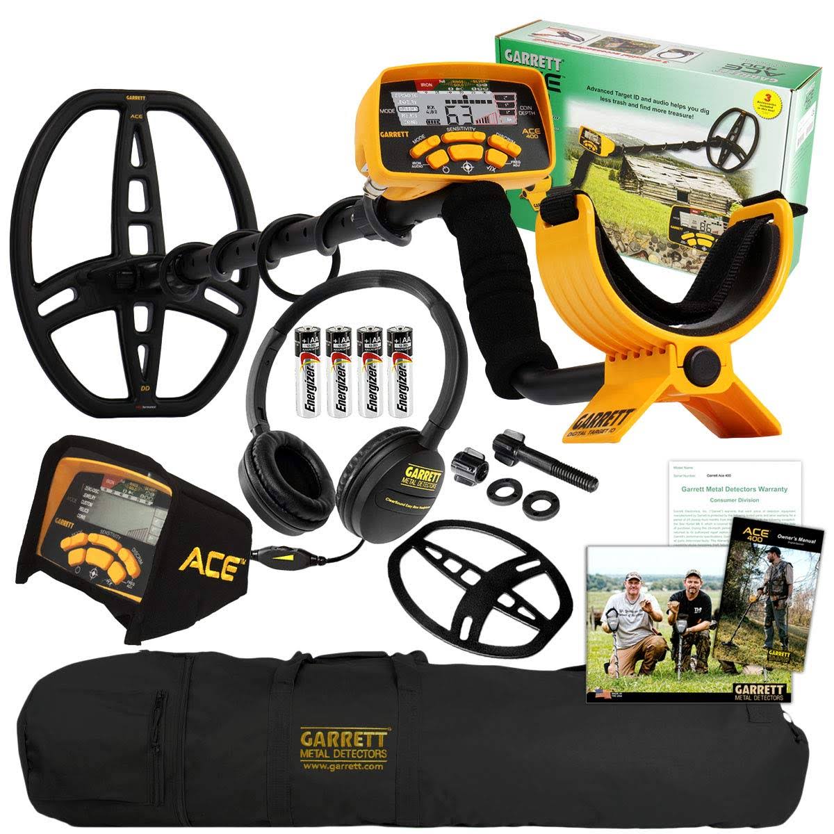 Metal Detector with Headphones and Carry Bag D574