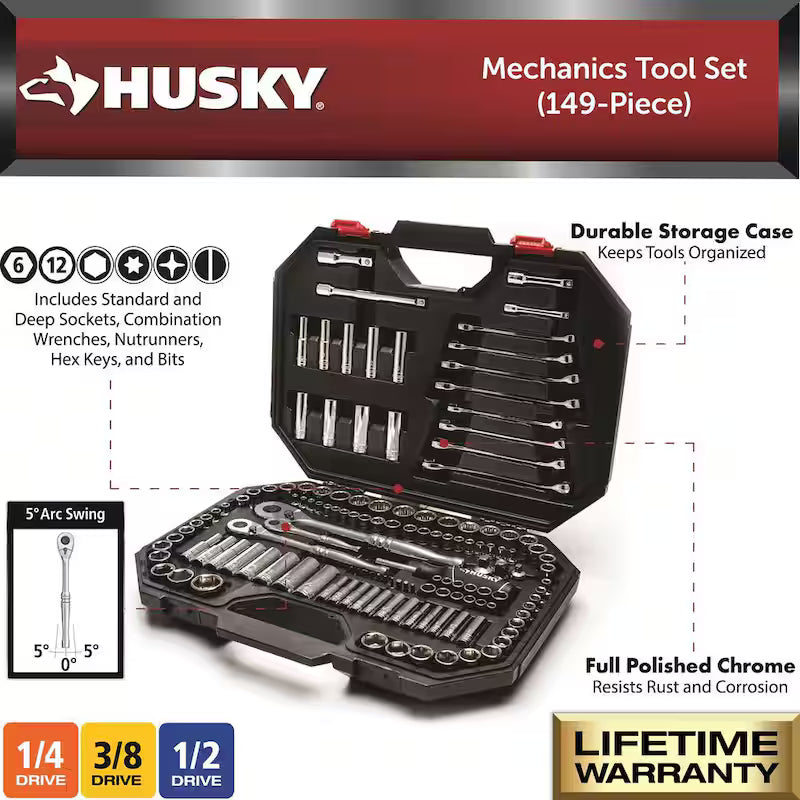 Mechanics Tool Set 149-Piece L7919