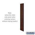 Mahogany Wood Locker Side Panel U428090